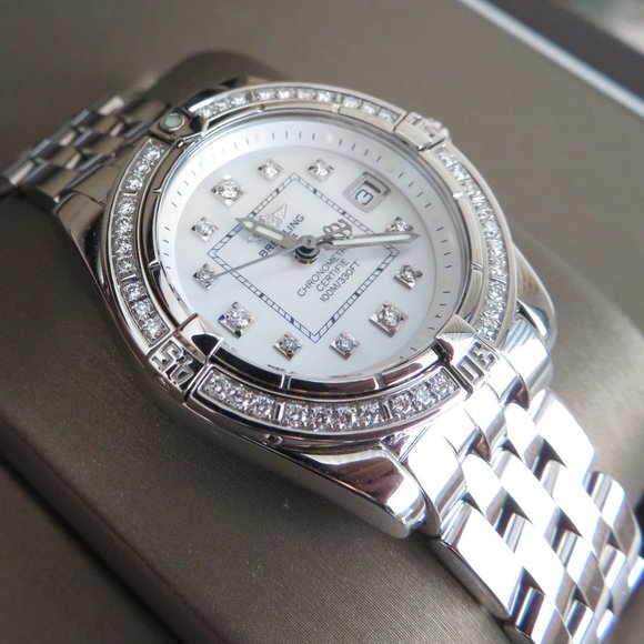 BREITLING COCKPIT Diamond Ladies Watch - Picture 7 of 15